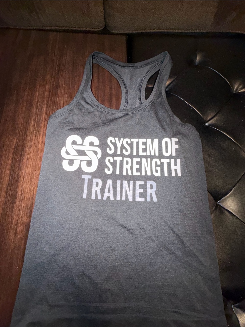 lululemon athletica grey System of Strength Trainer Tank